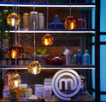 Cherry Crystal Pendant Light