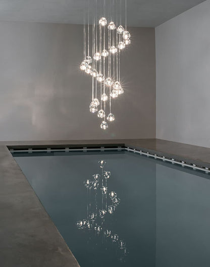 Cherry Crystal Pendant Light