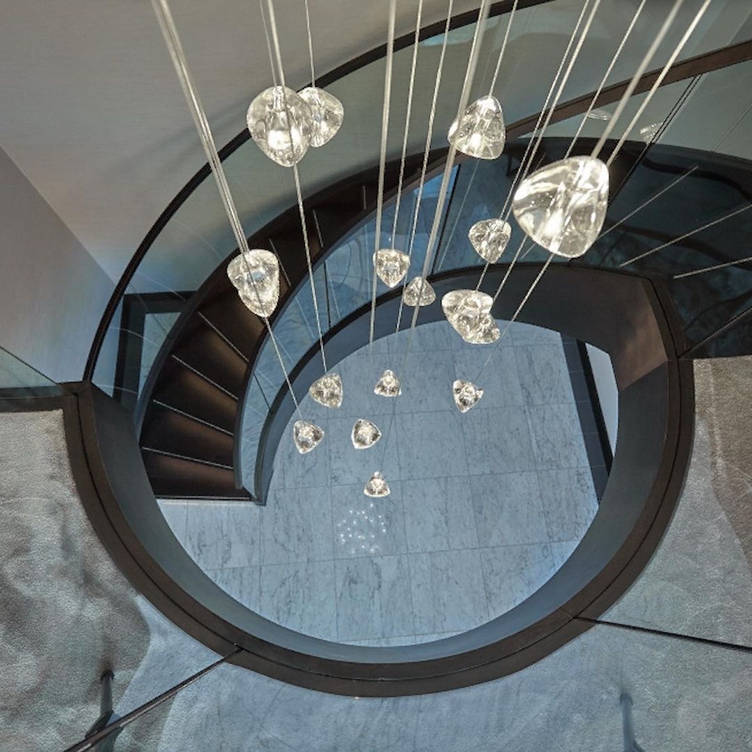 Cherry Crystal Pendant Light