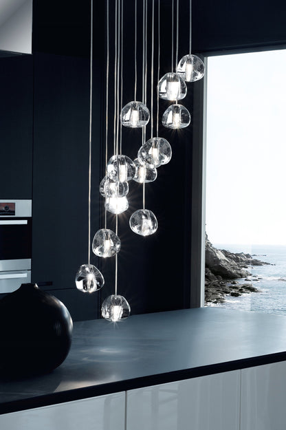 Cherry Crystal Pendant Light