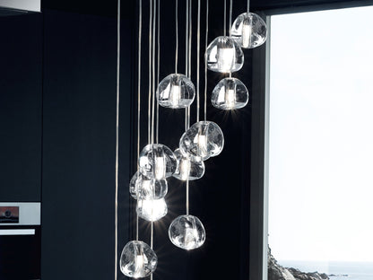 Cherry Crystal Pendant Light