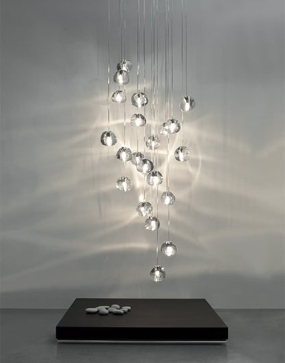 Cherry Crystal Pendant Light