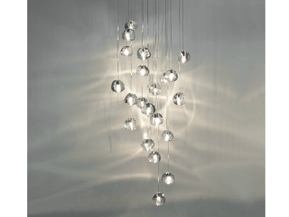 Cherry Crystal Pendant Light