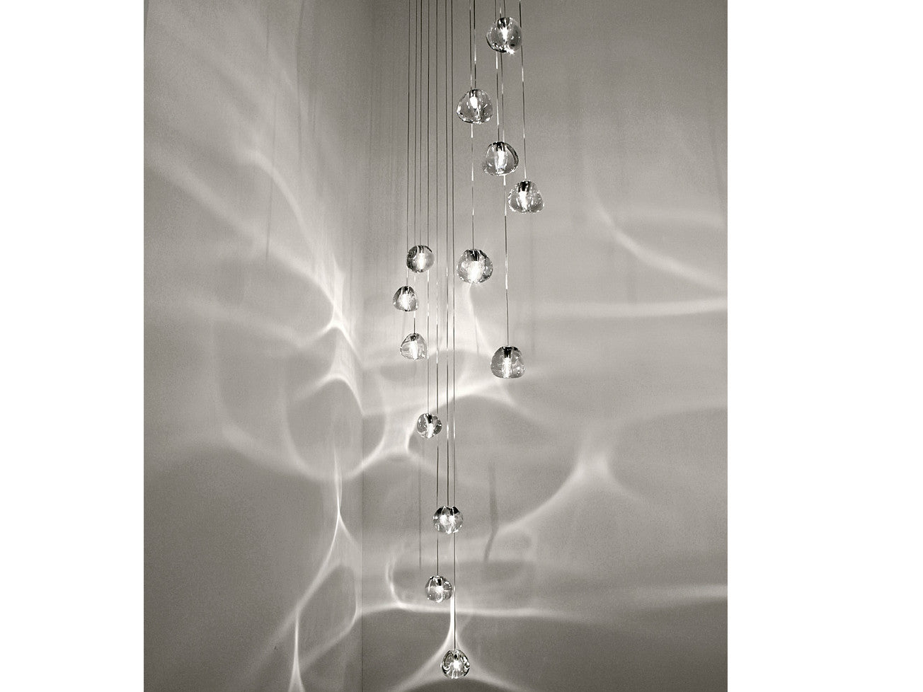 Cherry Crystal Pendant Light