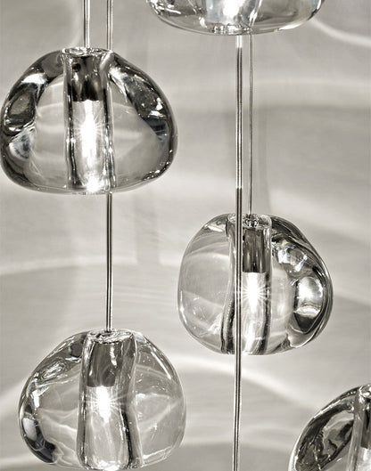 Cherry Crystal Pendant Light