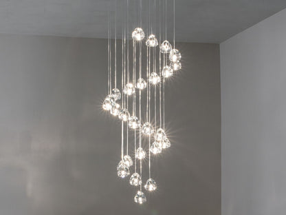 Cherry Crystal Pendant Light
