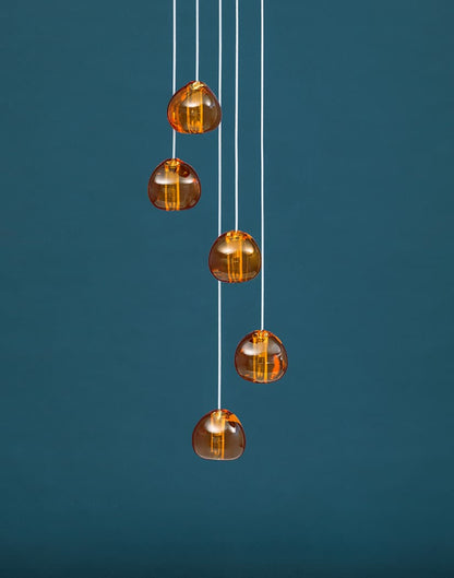Cherry Crystal Pendant Light