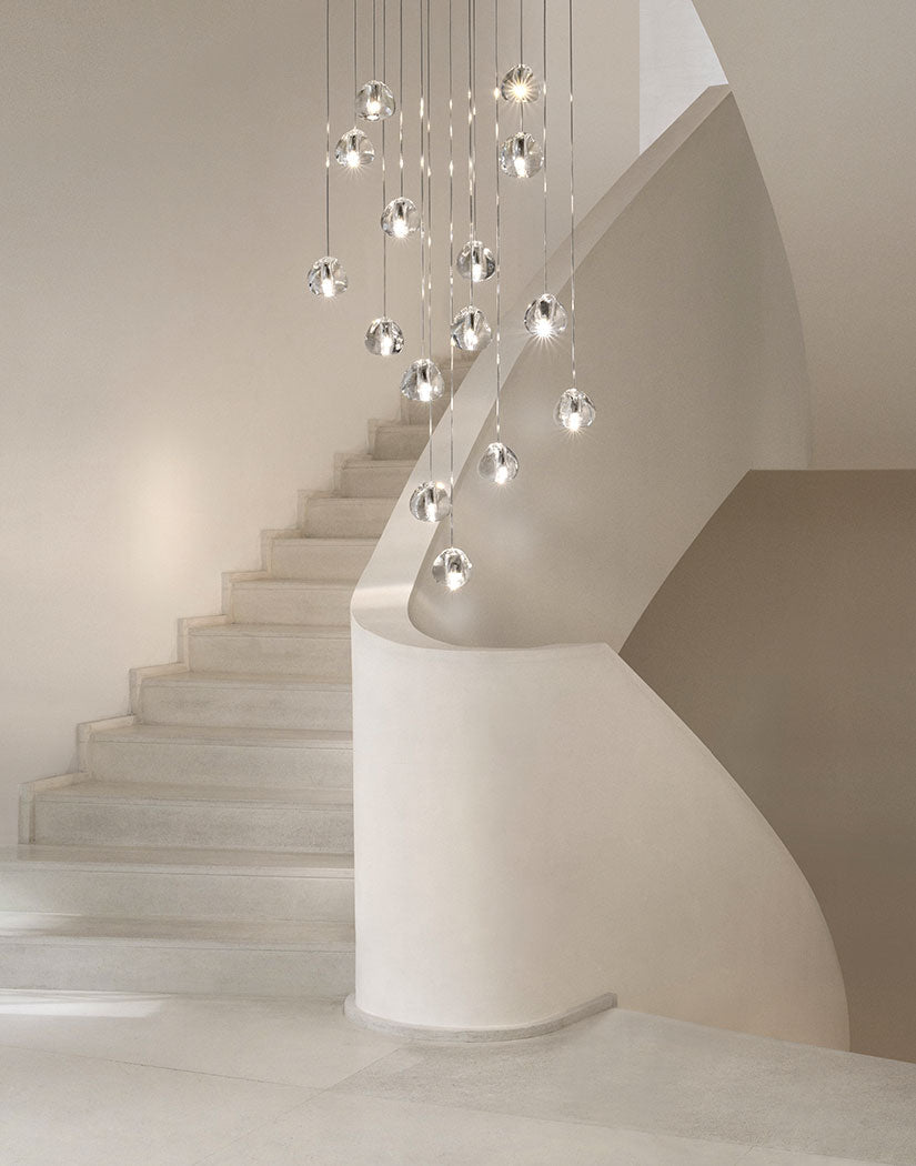 Cherry Crystal Pendant Light