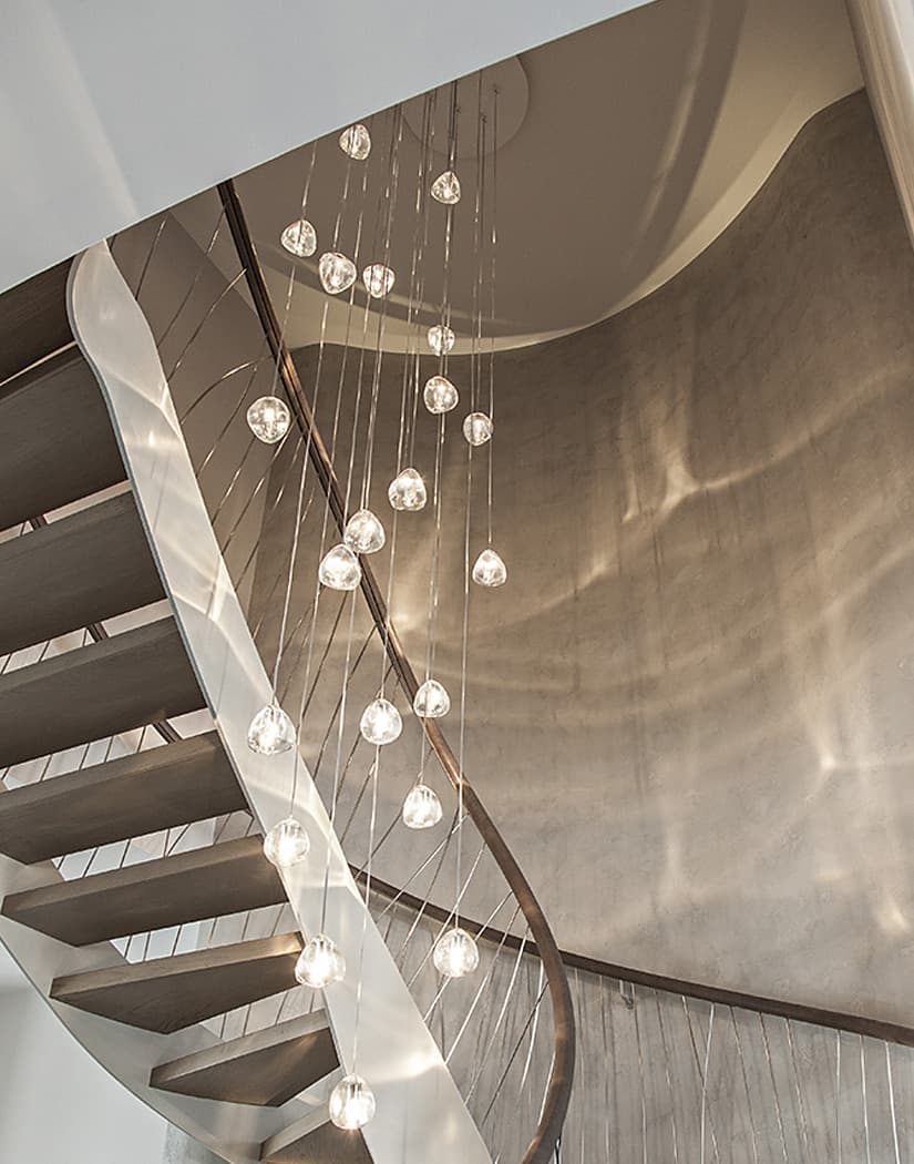 Cherry Crystal Pendant Light