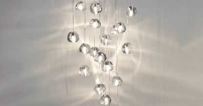 Cherry Crystal Pendant Light