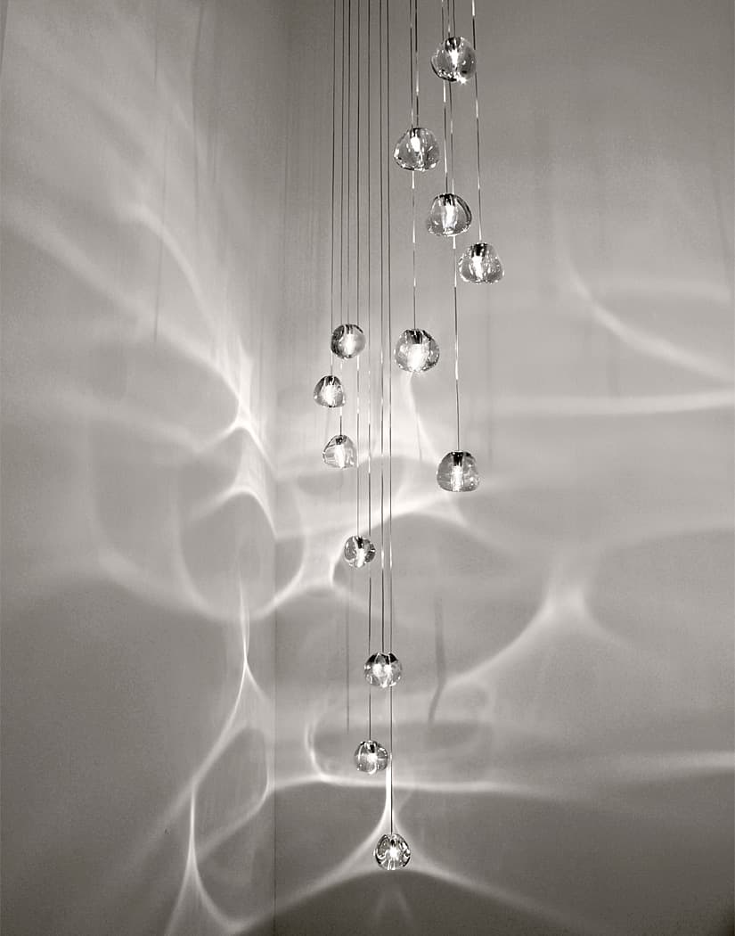 Cherry Crystal Pendant Light