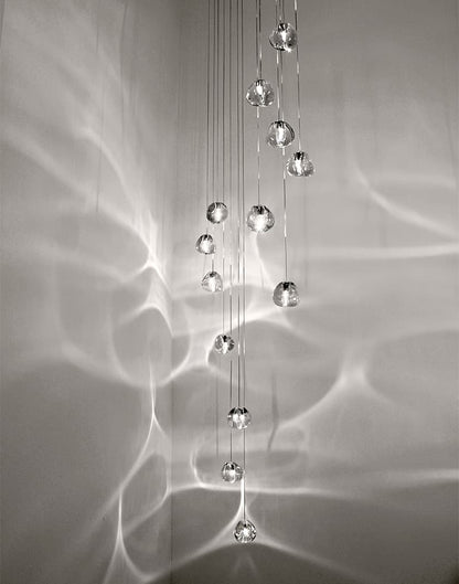 Cherry Crystal Pendant Light