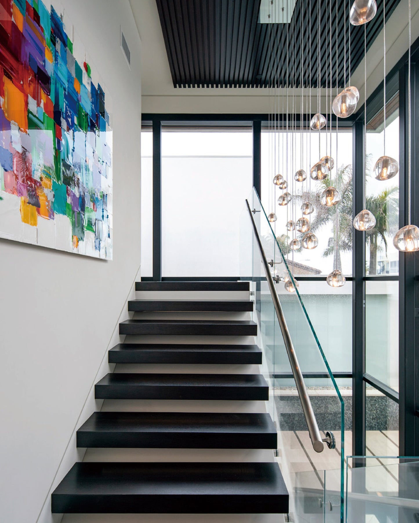 Cherry Crystal Pendant Light