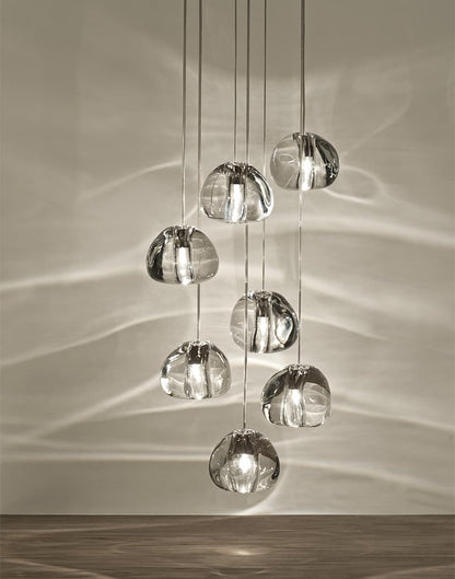 Cherry Crystal Pendant Light