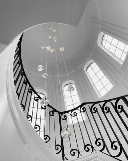 Cherry Crystal Pendant Light