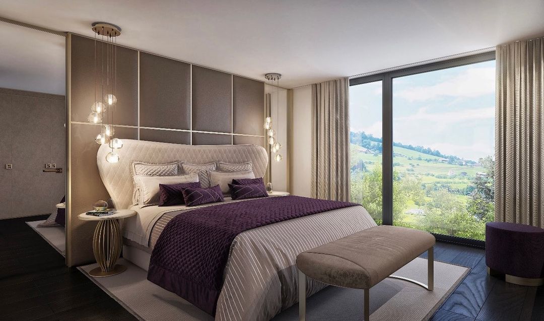 Cherry Crystal Pendant Light