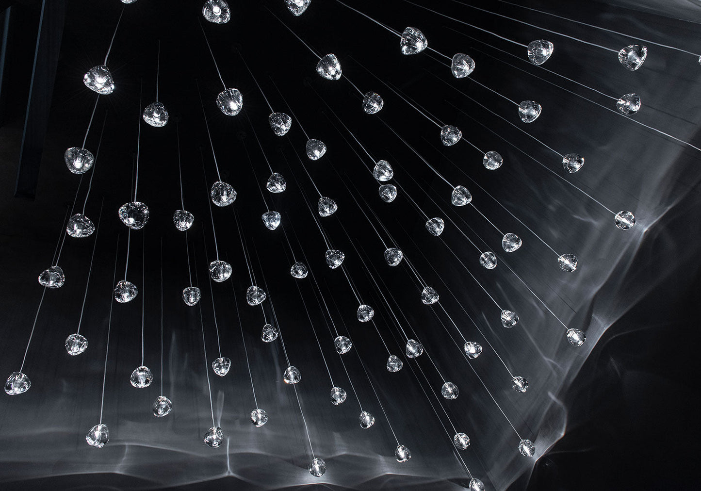 Cherry Crystal Pendant Light