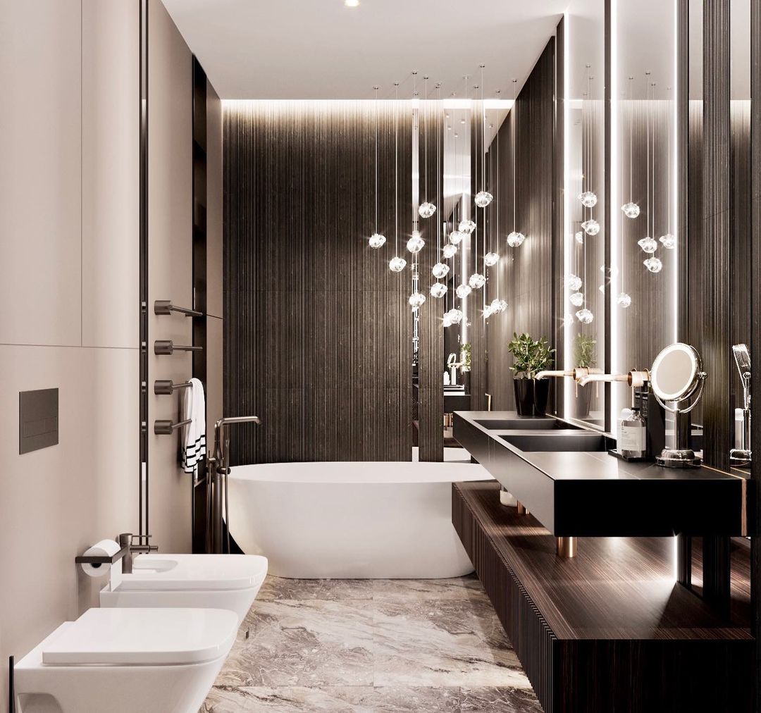 Cherry Crystal Pendant Light