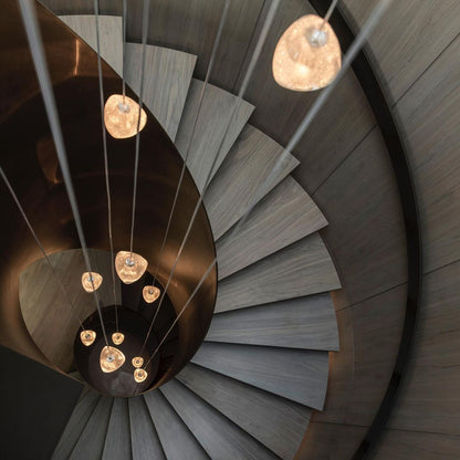 Cherry Crystal Pendant Light