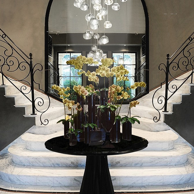 Cherry Crystal Pendant Light