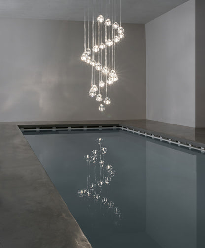 Cherry Crystal Pendant Light