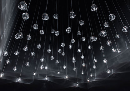 Cherry Crystal Pendant Light