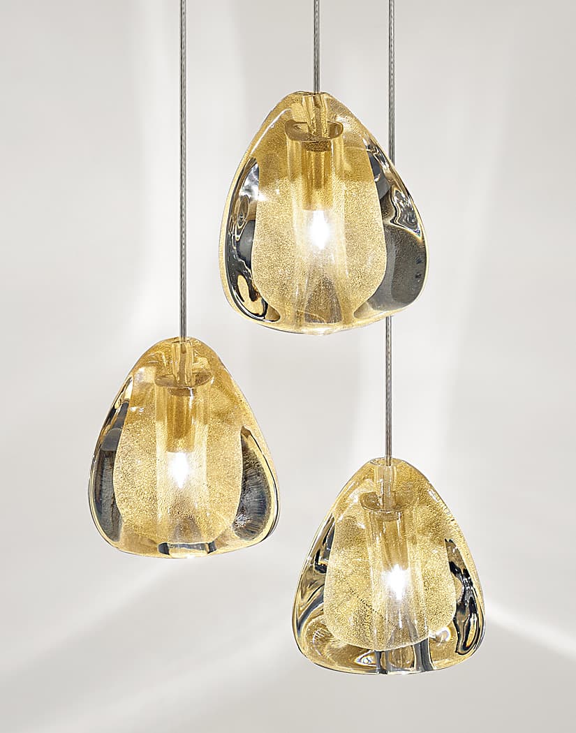 Cherry Crystal Pendant Light