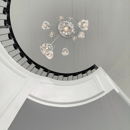 Cherry Crystal Pendant Light