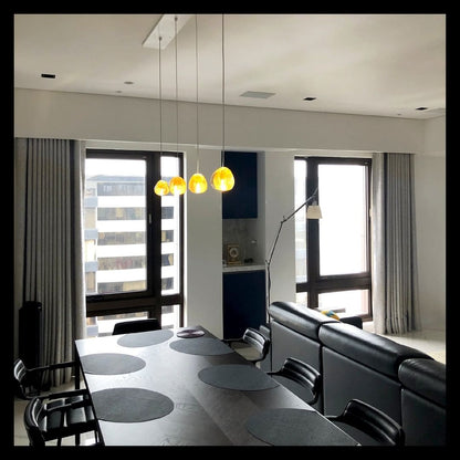 Cherry Crystal Pendant Light