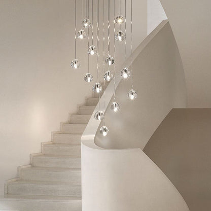 Cherry Crystal Pendant Light