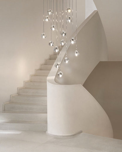 Cherry Crystal Pendant Light