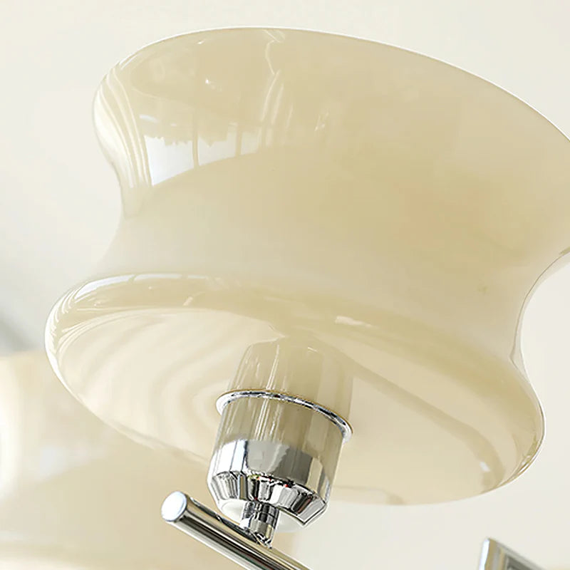 Modern Hourglass Glass Chandelier