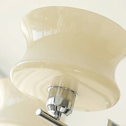 Modern Hourglass Glass Chandelier