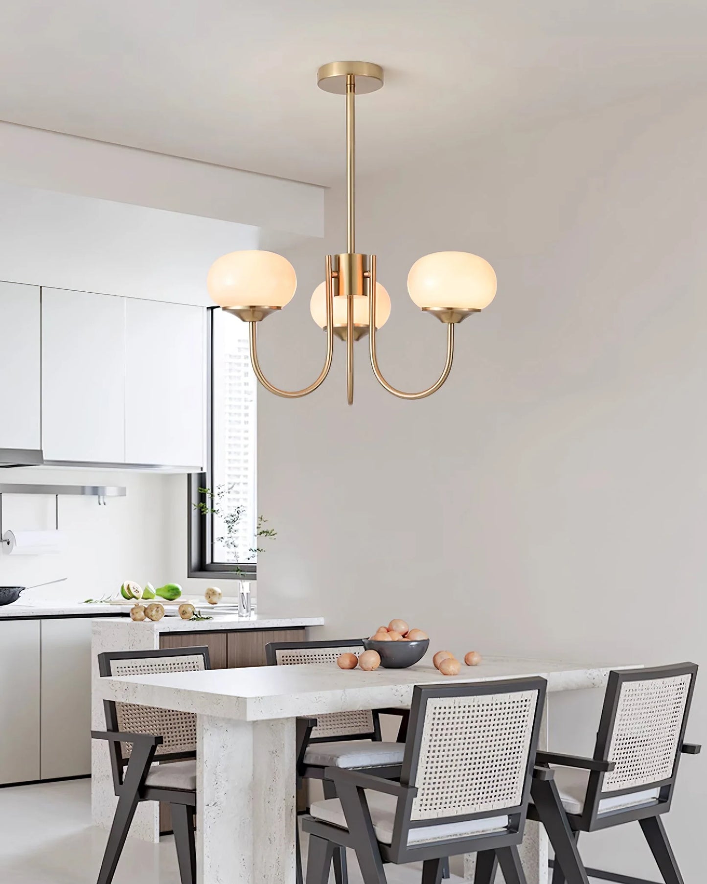 Modern Marshmallow Chandelier - Loonglight