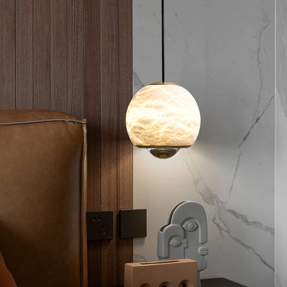 Planet Alabaster Pendant Light