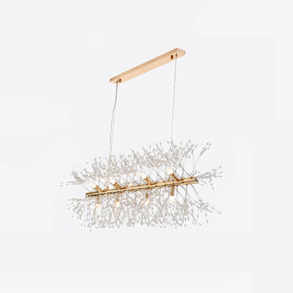 Crystal Blossom Branch Chandelier - Loonglight