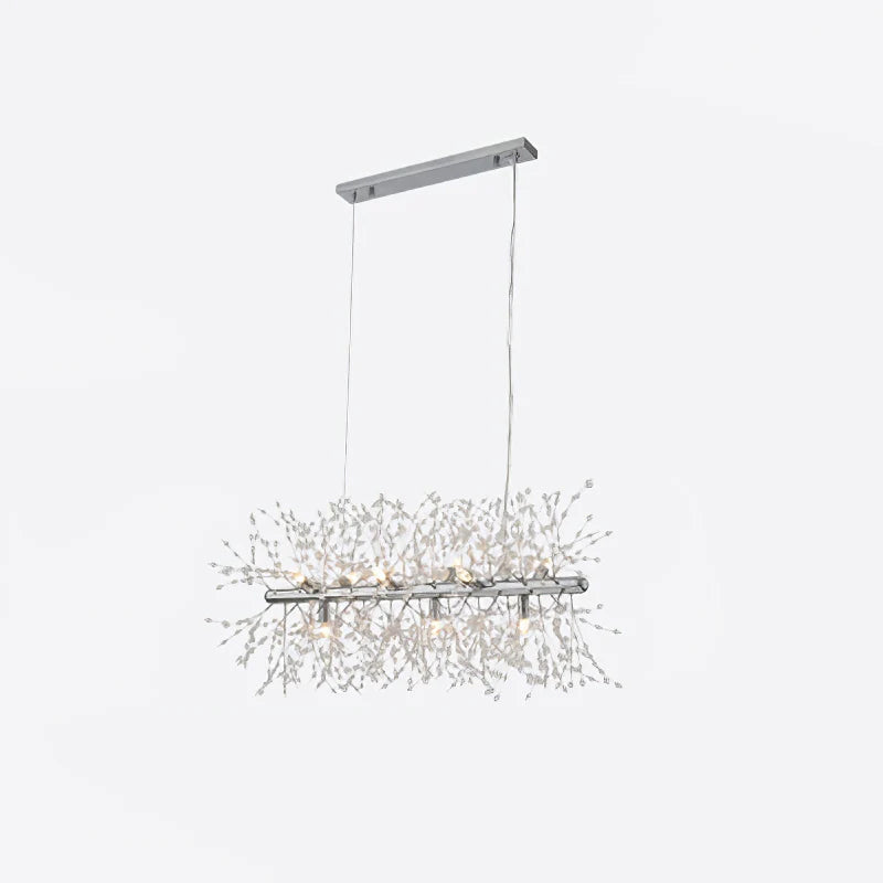 Crystal Blossom Branch Chandelier - Loonglight