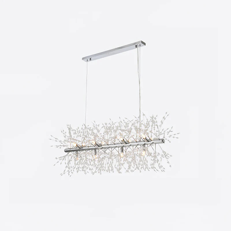 Crystal Blossom Branch Chandelier - Loonglight