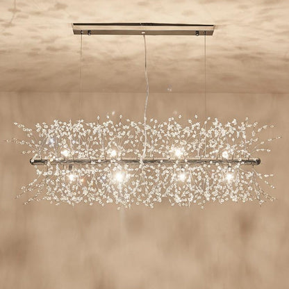 Crystal Blossom Branch Chandelier - Loonglight