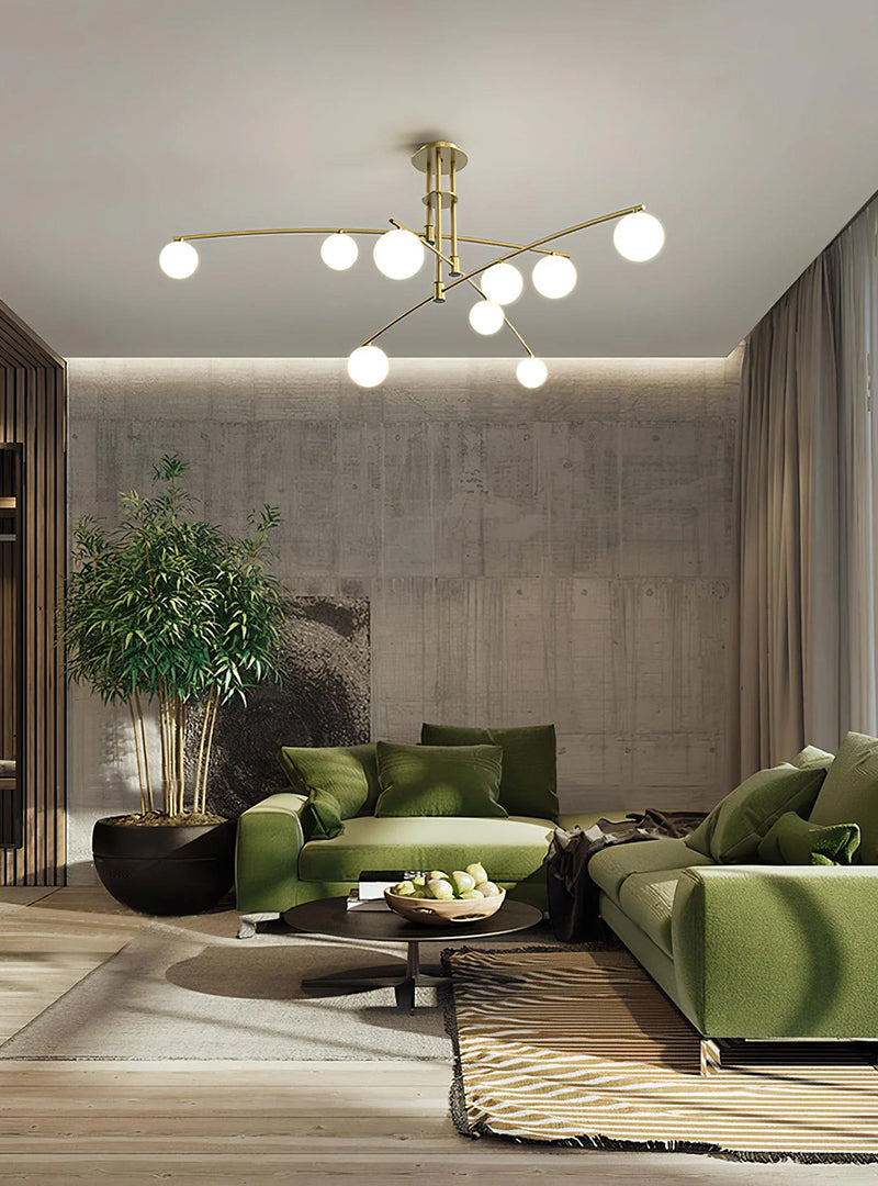 Modern Fishing Rod Chandelier - Loonglight