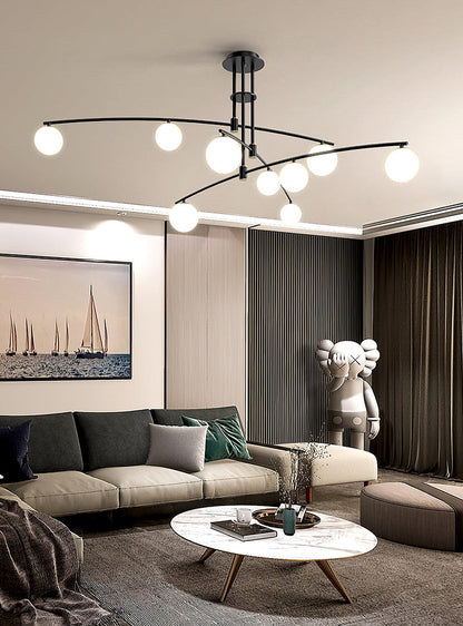 Modern Fishing Rod Chandelier - Loonglight