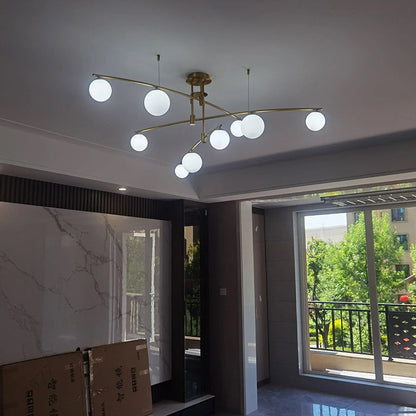 Modern Fishing Rod Chandelier - Loonglight