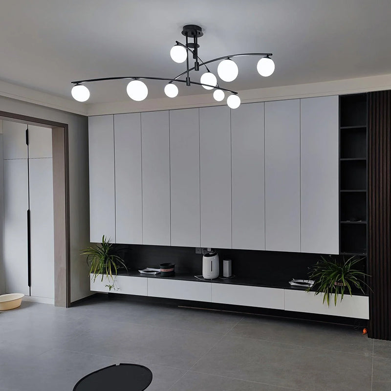 Modern Fishing Rod Chandelier - Loonglight