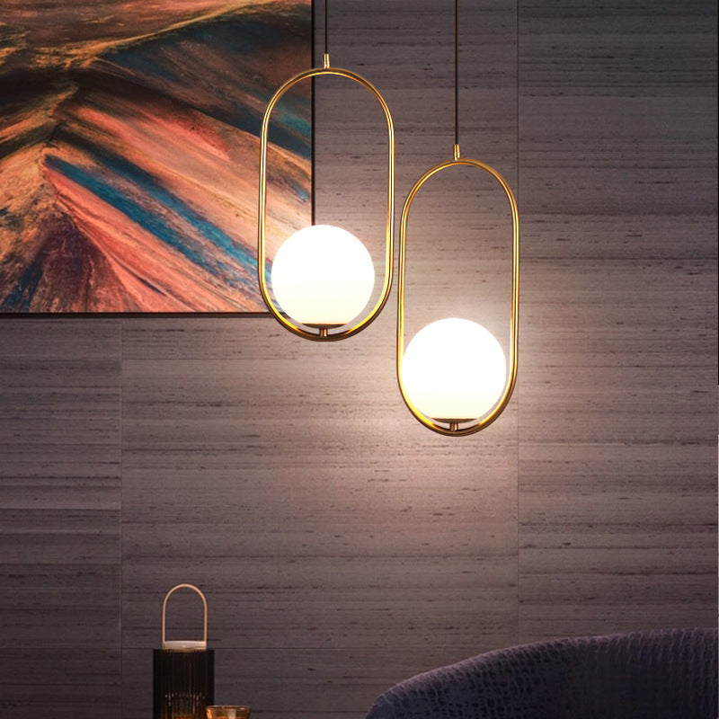 Modern Sphere Glass Chandelier - Loonglight