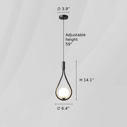 Modern Sphere Glass Chandelier - Loonglight