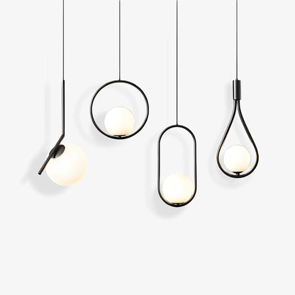 Modern Sphere Glass Chandelier - Loonglight