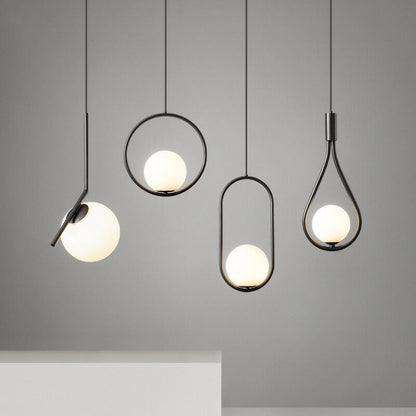 Modern Sphere Glass Chandelier - Loonglight