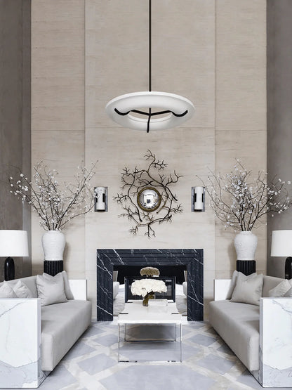 Modern Luna Marbre Chandelier - Loonglight