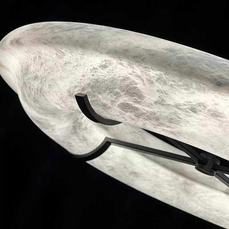 Modern Luna Marbre Chandelier - Loonglight