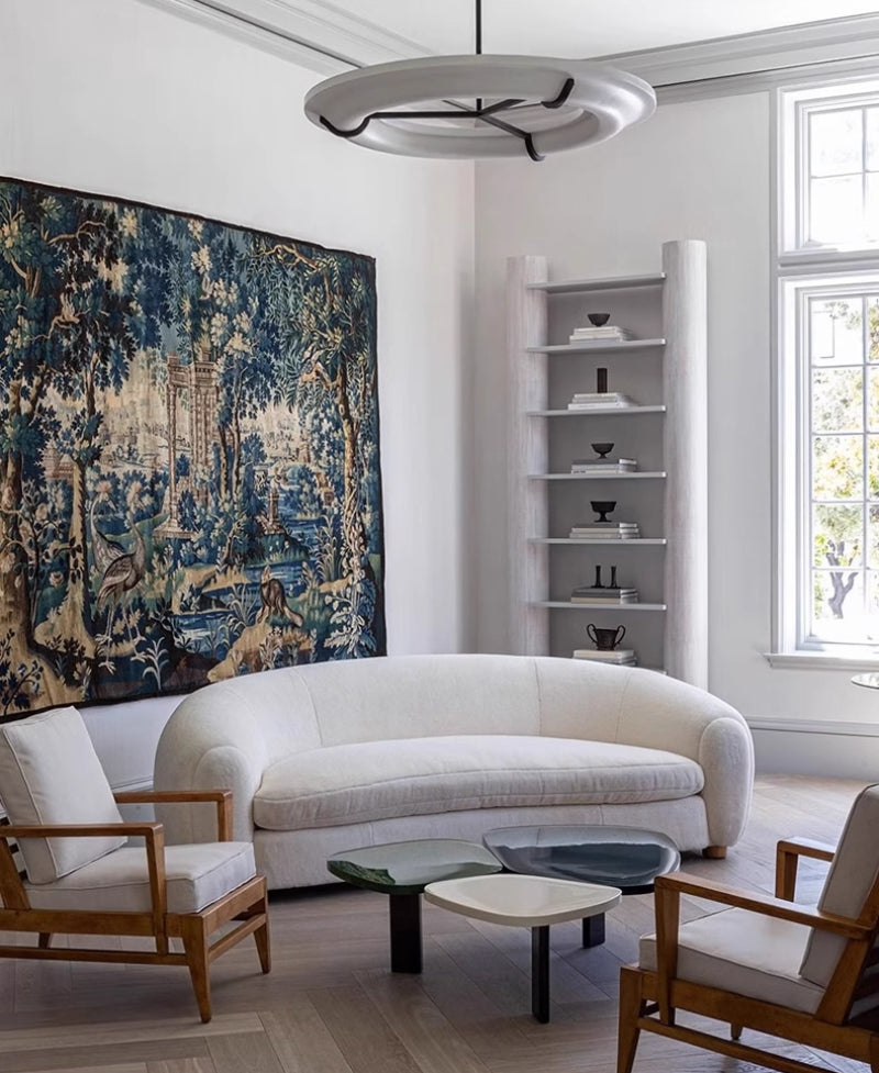 Modern Luna Marbre Chandelier - Loonglight